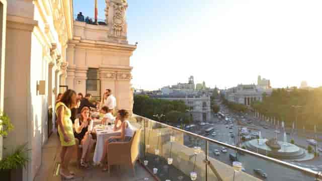 restaurante de Cibeles ...