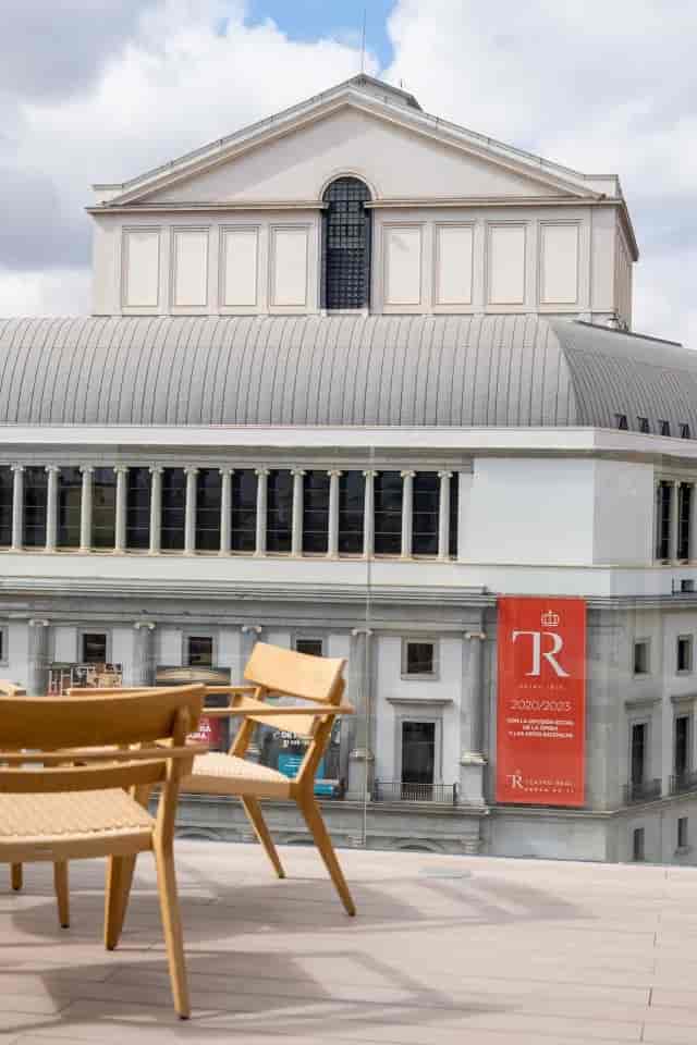OD Sky Bar Madrid terrace: premium venue for corporate networking and exclusive evening receptions.