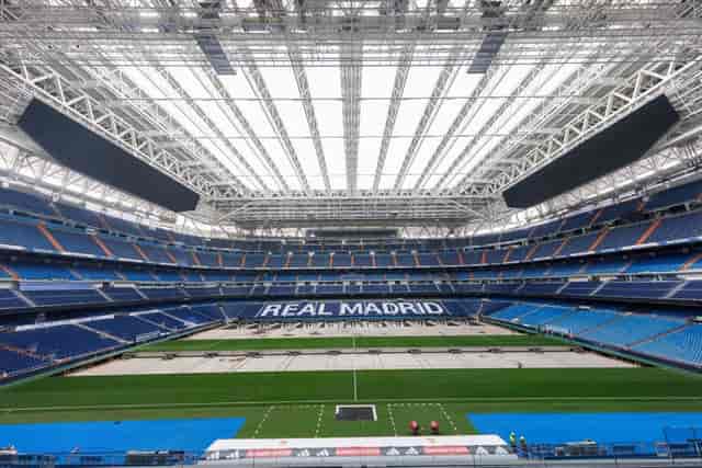 Estadio Santiago Bernabéu de Madrid ...
