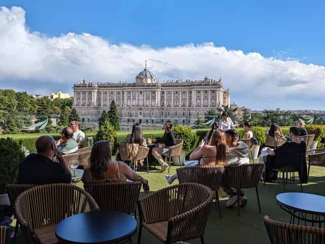 Rooftop terrace