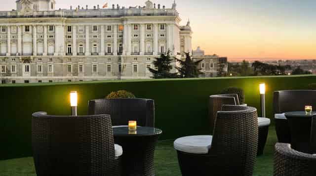 Rooftop terrace
