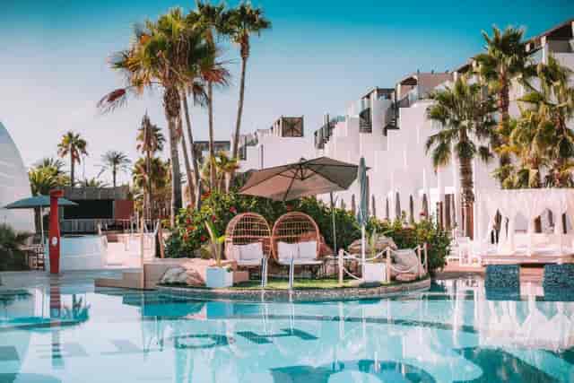 ELEKTRA poolside at Hard Rock Hotel Ibiza for luxury incentive travel and networking events.