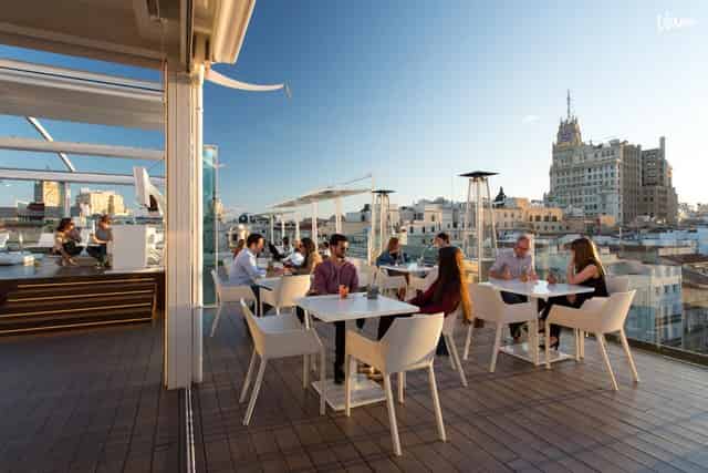 Rooftop terrace