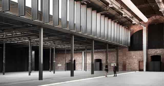 Nave 16 Matadero Madrid: Industrial-chic venue for trade shows and corporate events.