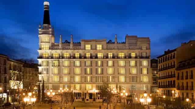 Luxury restaurant venue in ME Madrid Reina Victoria for incentive travel and site inspections.