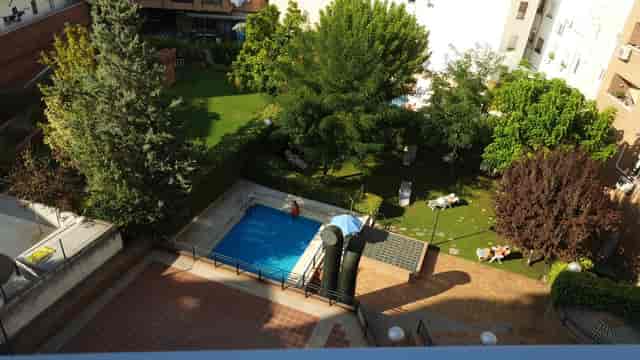 Outdoor terrace at NH Madrid Chamberí, ideal for boutique hotel events and cocktail receptions.