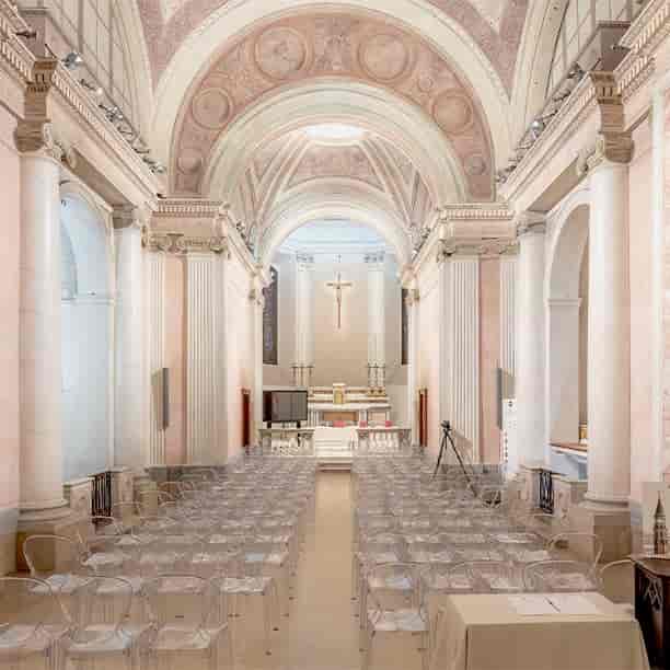 Sala dei Milanesi Duomo di Milano: historic corporate event venue with formal seating.