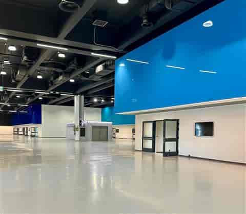 Fiera Milano Entrance N1: Industrial-style event space for trade shows and modern conferences.