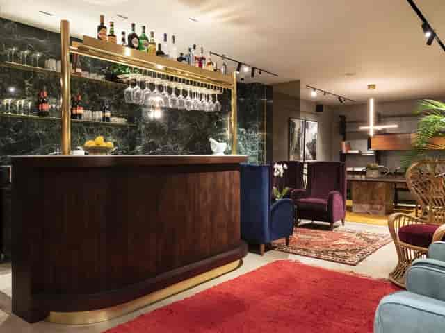 Vico Milano boutique lounge for VIP networking and professional cocktail receptions.