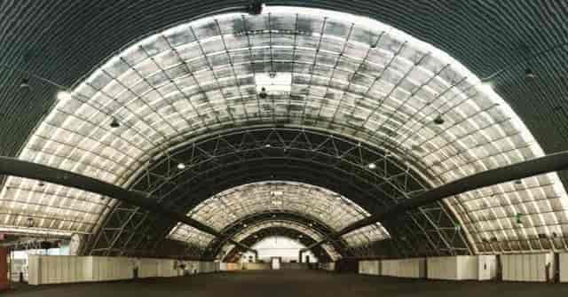 Padiglione D industrial venue at Parco Esposizioni Novegro for large-scale experiential event design.