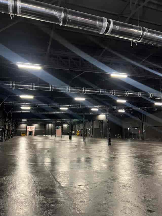 Industrial venue space at LAMPO, perfect for creative production and corporate event rentals.