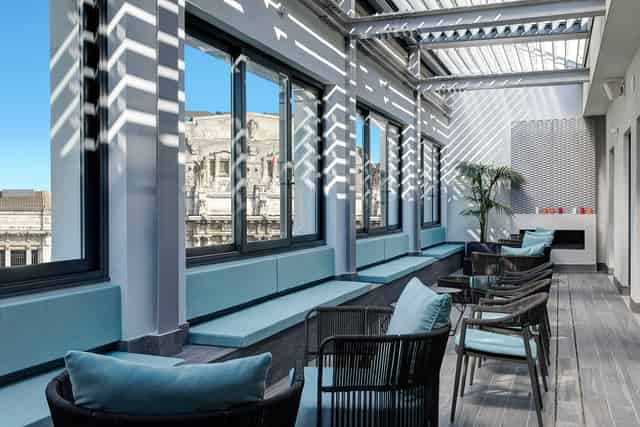 rooftop terrace