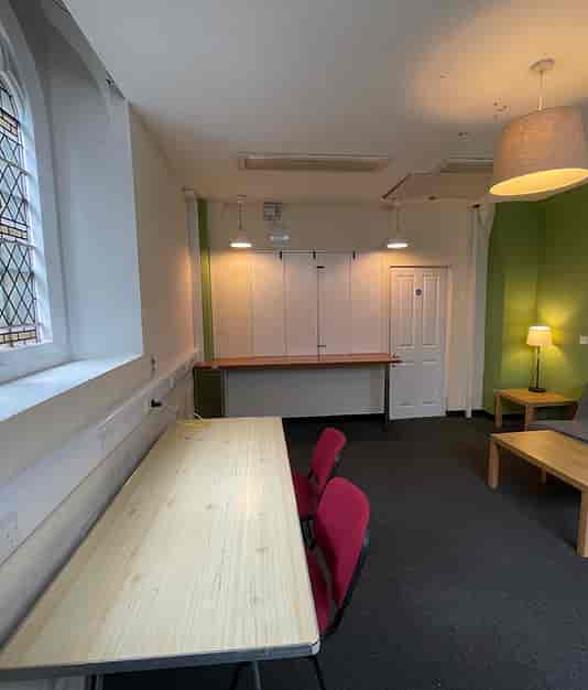 Frome Room at The Elmgrove Centre: flexible breakout space for business meetings and workshops.