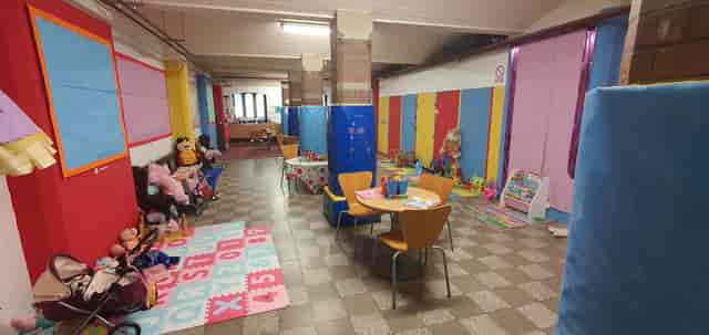 Arrandale Room children’s play area at St Anne’s Parish Church, ideal for community event hire.