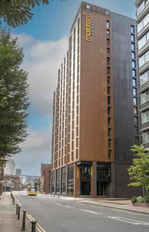 Maldron Hotel Manchester Cathedral, modern high-density venue for corporate conferences and events.