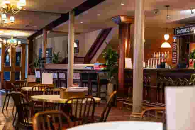 Bar area