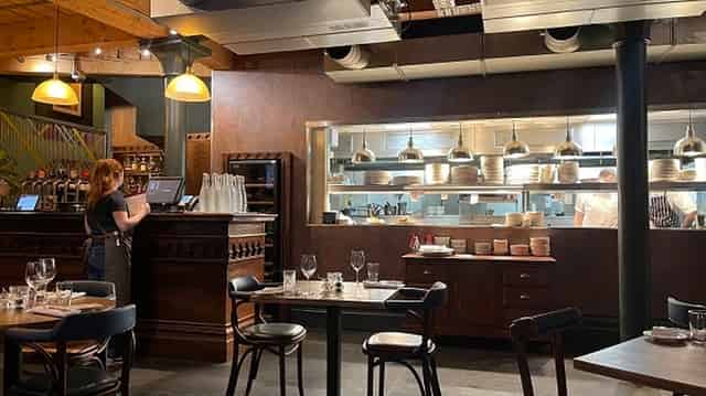 Bar area