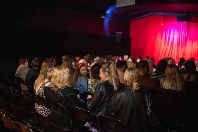 The whole of the venue