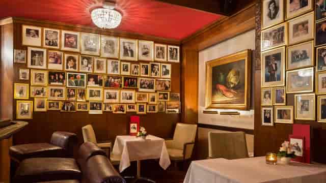 Elegant board dinner venue at Hotel St. Gotthard Zurich, featuring historic architecture.