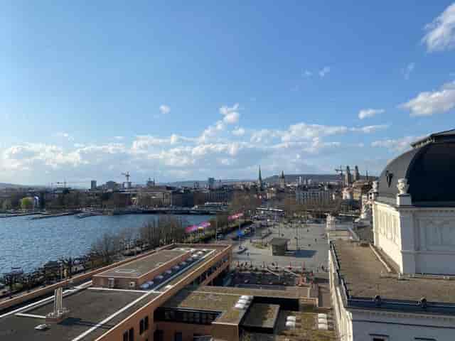 VIEW Rooftop terrace at Ambassador Hotel Zurich for corporate events and VIP receptions.