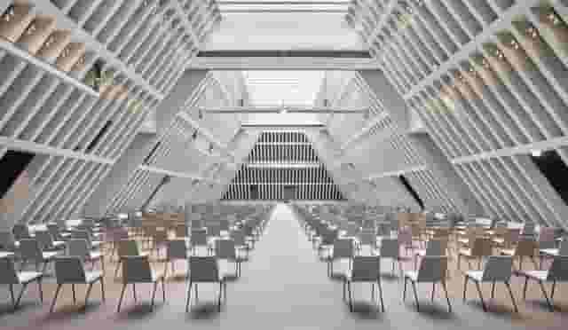 Kongresssaal with Galerie