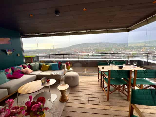 Rooftop restaurant