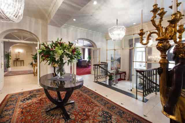 Grand Palace Hotel VIP room for upscale welcome receptions and board meetings.