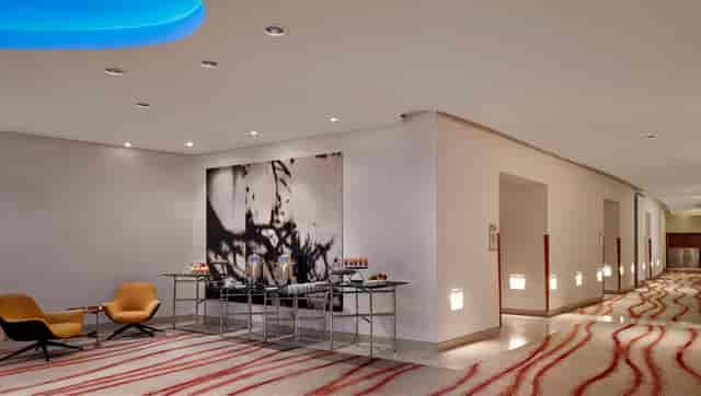 Modern event space in Albert Suite, Park Plaza Victoria London, ideal for conferences and meetings.