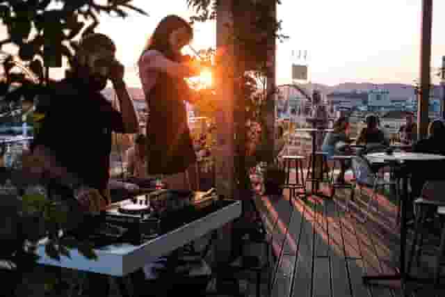 Rooftop restaurant