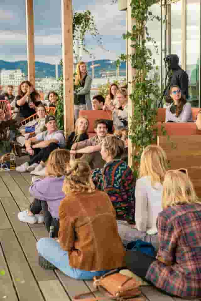 Rooftop restaurant