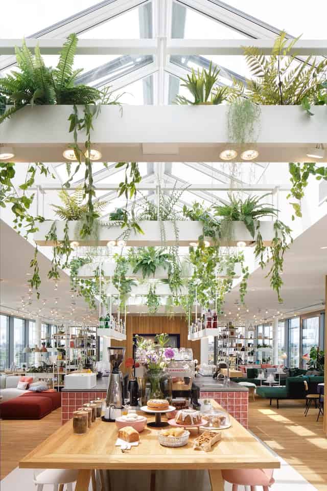 Rooftop restaurant