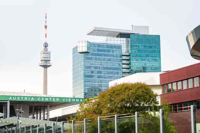 Austria Center Vienna Hall G: large-scale international congress and corporate event venue.