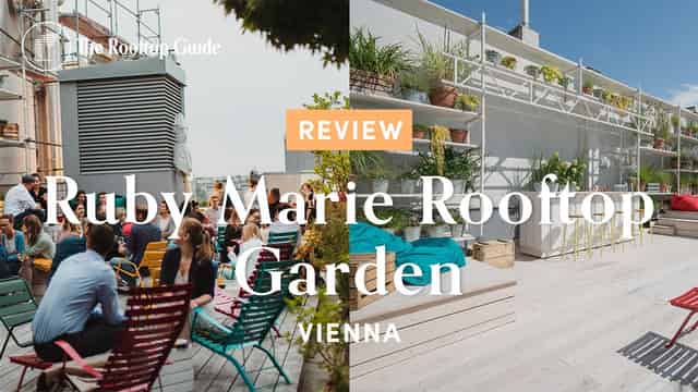 rooftop garden bar