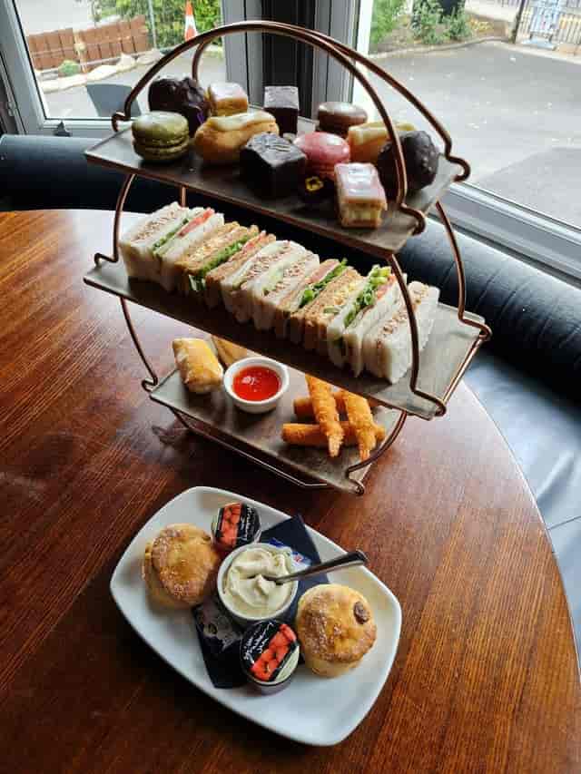 Function Suite afternoon tea setup for upscale networking and VIP event catering.
