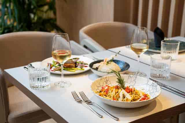 VIP dining setup at Vienna Vibes, voco Vienna Prater for exclusive networking events.