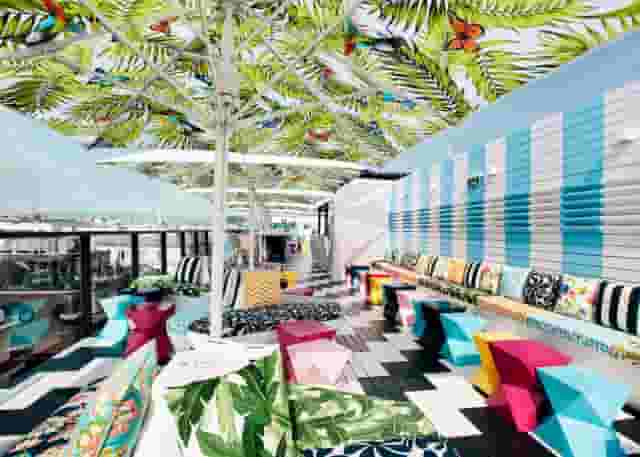 Rooftop event space