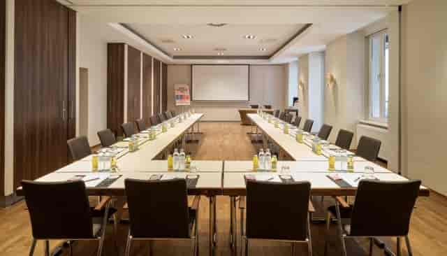 U-shape boardroom at Hotel City Central for corporate meetings and professional conferences.
