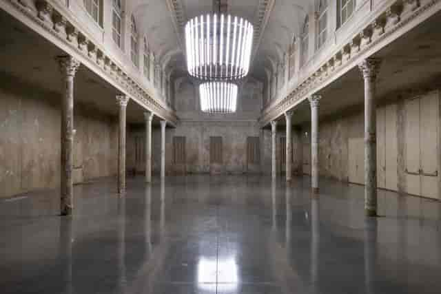 Industrial-chic Reaktor event space with raw architecture for art installations and brand activations.