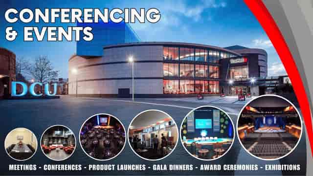 The Helix at DCU: Versatile multi-purpose venue for professional conferences and gala dinners.