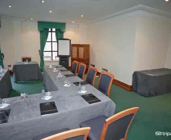 U-shape boardroom at Hotel Riu Plaza Dublin, perfect for corporate meetings and team workshops.