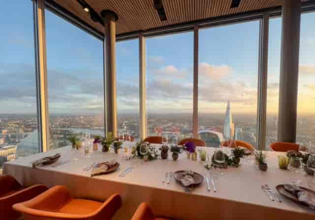 London Private Office VIP Event Sunset