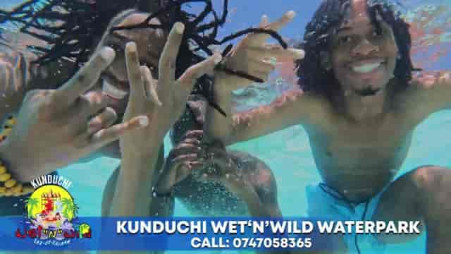 Kunduchi Wet 'N' Wild water park: large slides for corporate team-building and event venues.