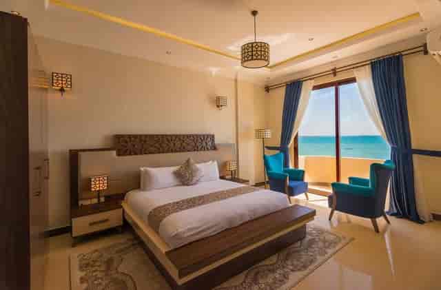 Luxury VIP executive breakout room with ocean view at Golden Tulip Zanzibar Resort for retreats.