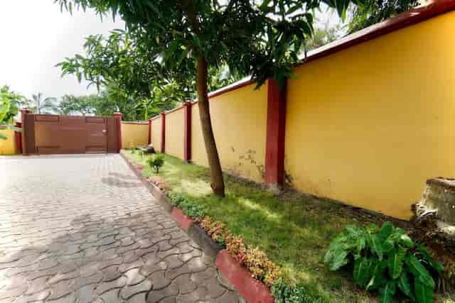 Gated entrance of Sixsixty Apartments, Dar es Salaam, ideal for private events and venue hire.