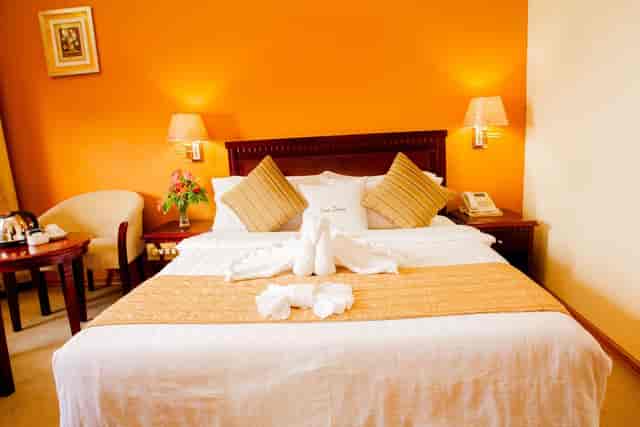 Tansoma Business Hotel meeting room: functional corporate space for budget event lodging.