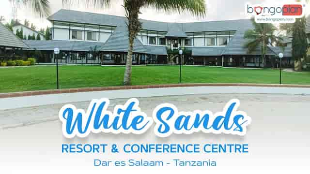 Hotel White Sands conference centre with outdoor lawn for corporate retreats and team-building.