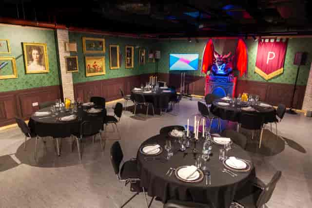 London Paradox Museum Green Room event dinner