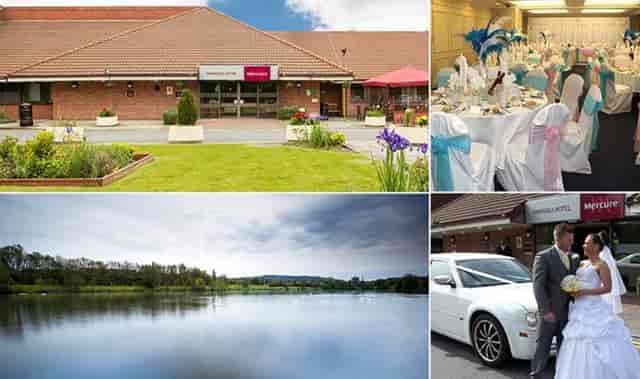 Mercure Swansea Hotel wedding venue: ballroom space with scenic waterfront views for events.