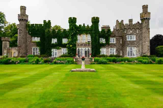 Luxury marquee at Luttrellstown Castle for corporate retreats and destination weddings.