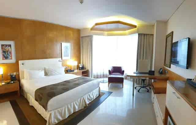 Upscale Niger Room at Lagos Continental Hotel for VIP corporate events and professional meetings.